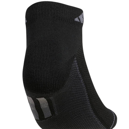 adidas Women's Superlite Low-Cut Socks 3 Pack (Black/White/Grey) - RacquetGuys.ca