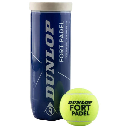 Dunlop Fort Padel Balls (3 Ball Can) - RacquetGuys.ca