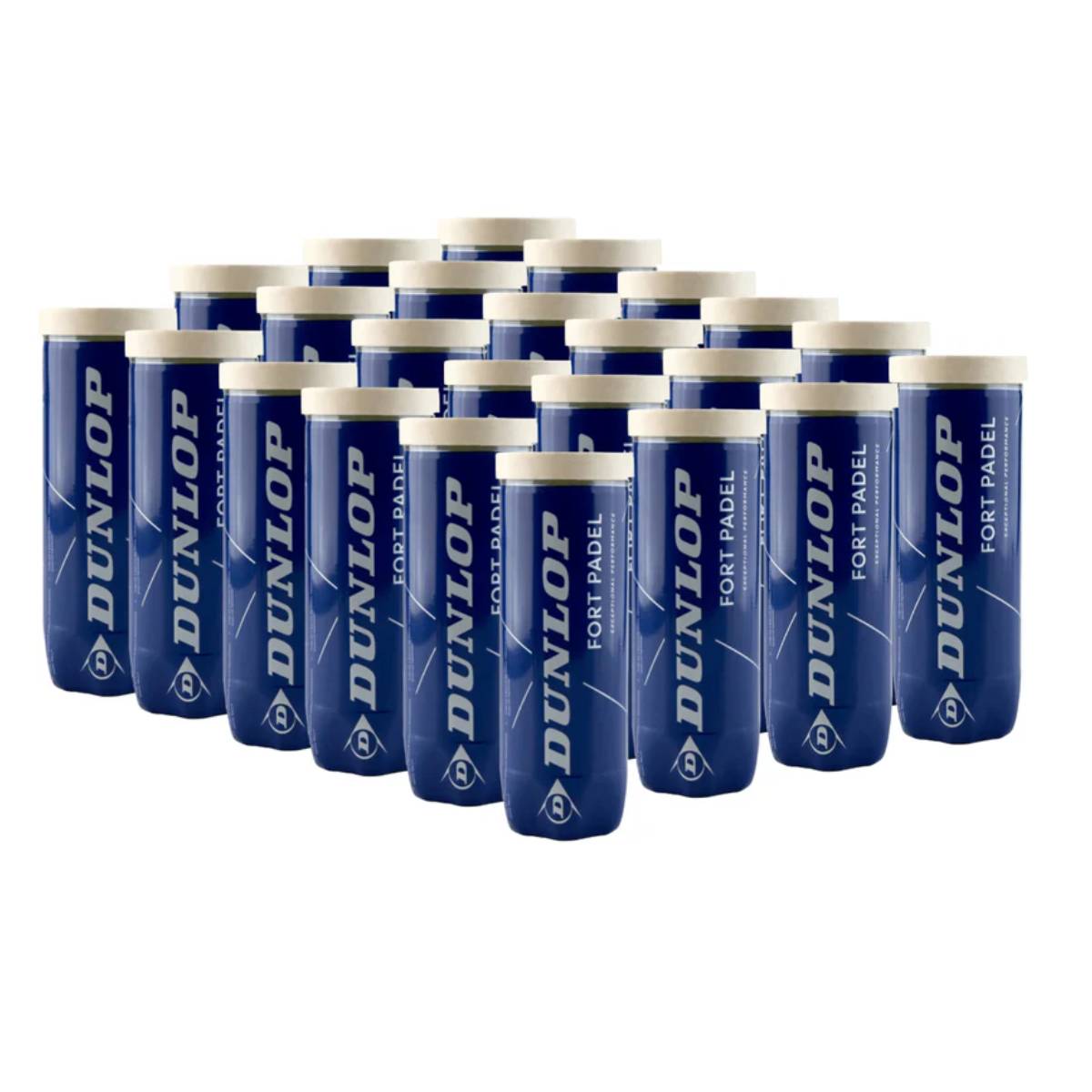 Dunlop Fort Padel Balls (24 Can Case) - RacquetGuys.ca