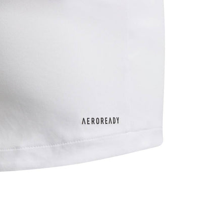 adidas Girls' Club Tank Top (White/Grey) - RacquetGuys.ca