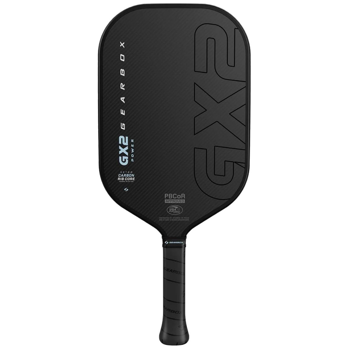 Gearbox GX2 Power Elongated Pickleball Paddle (8.0 oz.) 4" - Demo Rental - RacquetGuys.ca