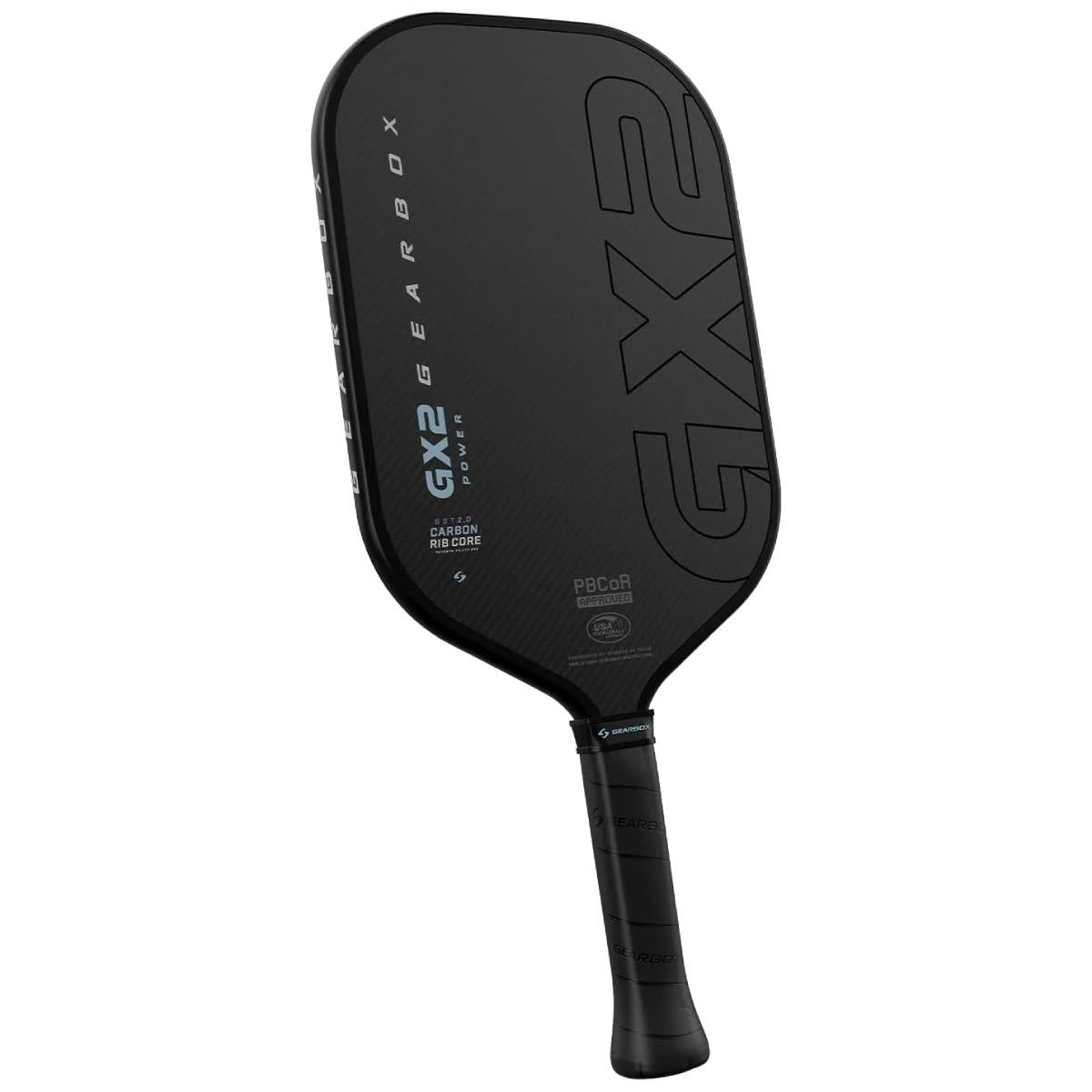 Gearbox GX2 Power Elongated Pickleball Paddle (8.0 oz.) 4" - Demo Rental - RacquetGuys.ca
