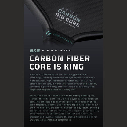 Gearbox GX2 Integra XL Pickleball Paddle (8.0 oz.) 4"