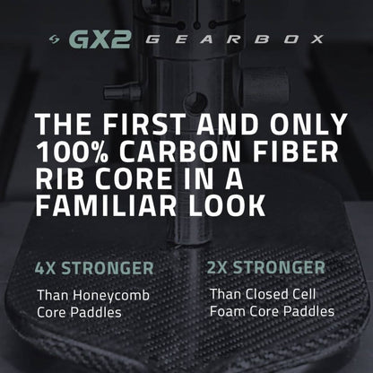 Gearbox GX2 Integra XL Pickleball Paddle (8.0 oz.) 4" - Demo Rental - RacquetGuys.ca
