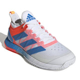 adidas Adizero Ubersonic 4 Men's Tennis Shoe (White/Blue/Red) - RacquetGuys.ca