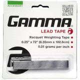 Gamma Lead Tape (1/4 inch) - RacquetGuys.ca