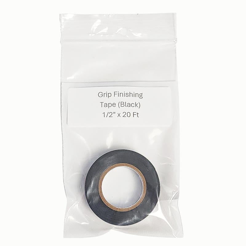 Vinyl Grip Finishing Tape (Black) - Small - RacquetGuys.ca