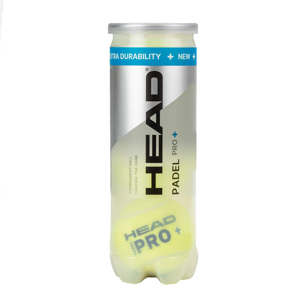 Head Padel Pro+ Balls (3 Ball Can) - RacquetGuys.ca