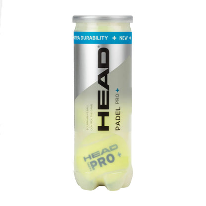 Head Padel Pro+ Balls (3 Ball Can) - RacquetGuys.ca