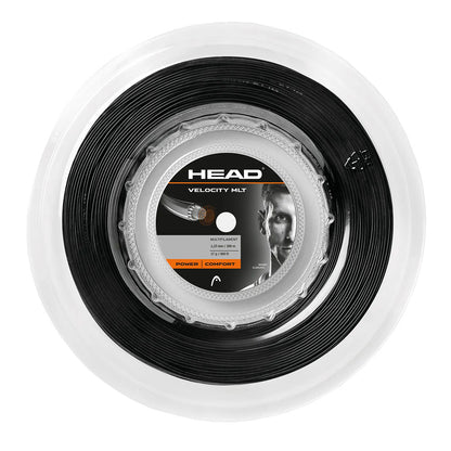 Head Velocity MLT 17/1.25 Tennis String Reel (Black) - RacquetGuys.ca
