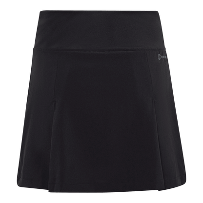 adidas Girl's Club Pleat Skirt (Black) - RacquetGuys.ca