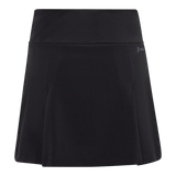 adidas Girl's Club Pleat Skirt (Black) - RacquetGuys.ca