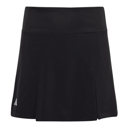 adidas Girl's Club Pleat Skirt (Black) - RacquetGuys.ca