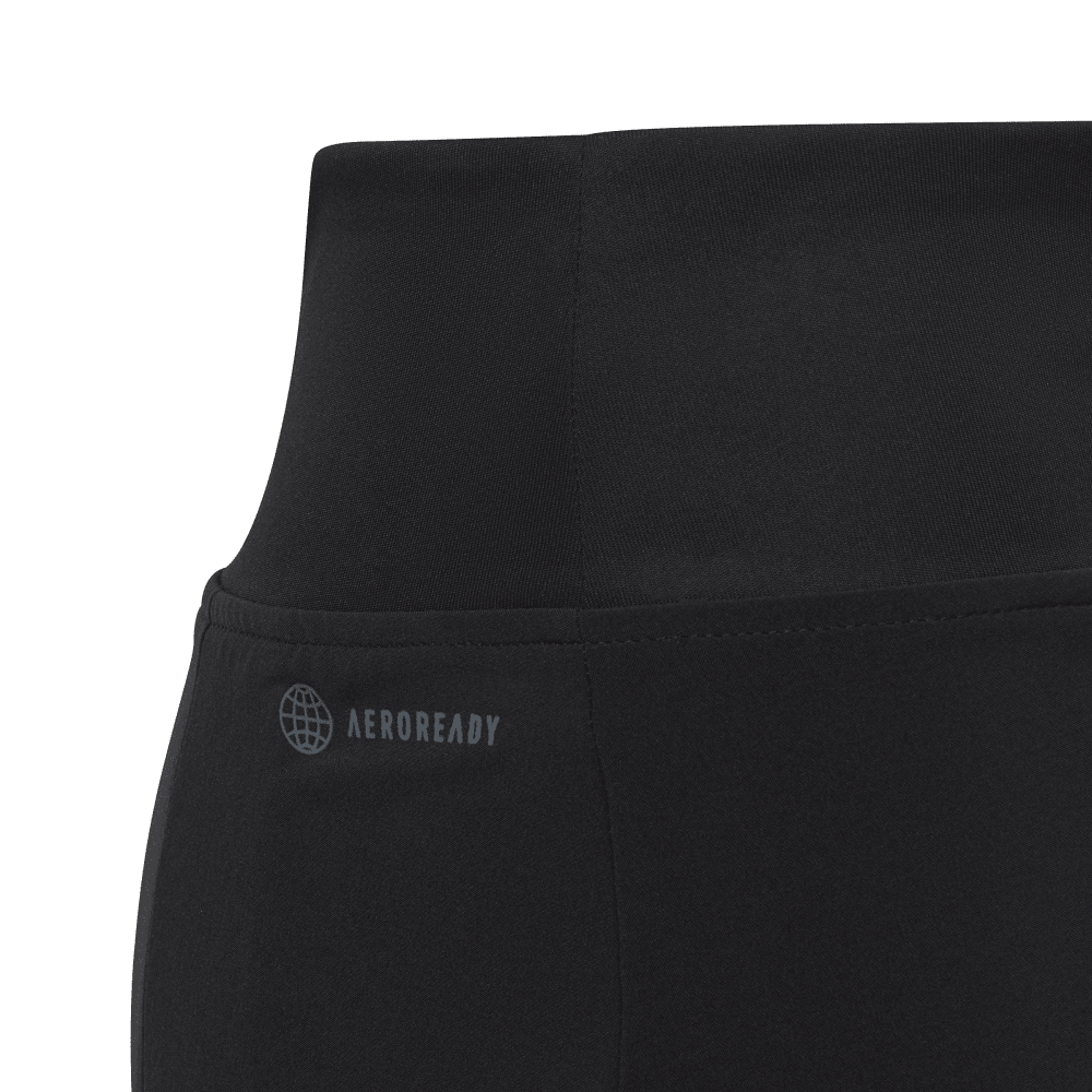 adidas Girl's Club Pleat Skirt (Black) - RacquetGuys.ca