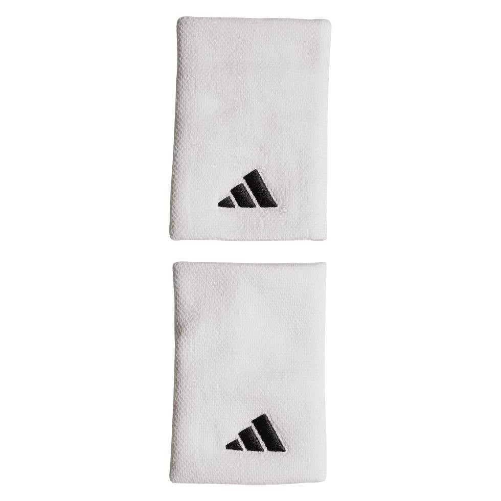adidas Tennis Large Wristband (White) - RacquetGuys.ca
