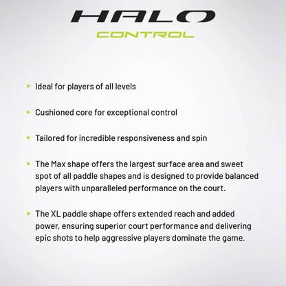 Selkirk SLK Halo Control Max - Demo Rental (S41) - RacquetGuys.ca