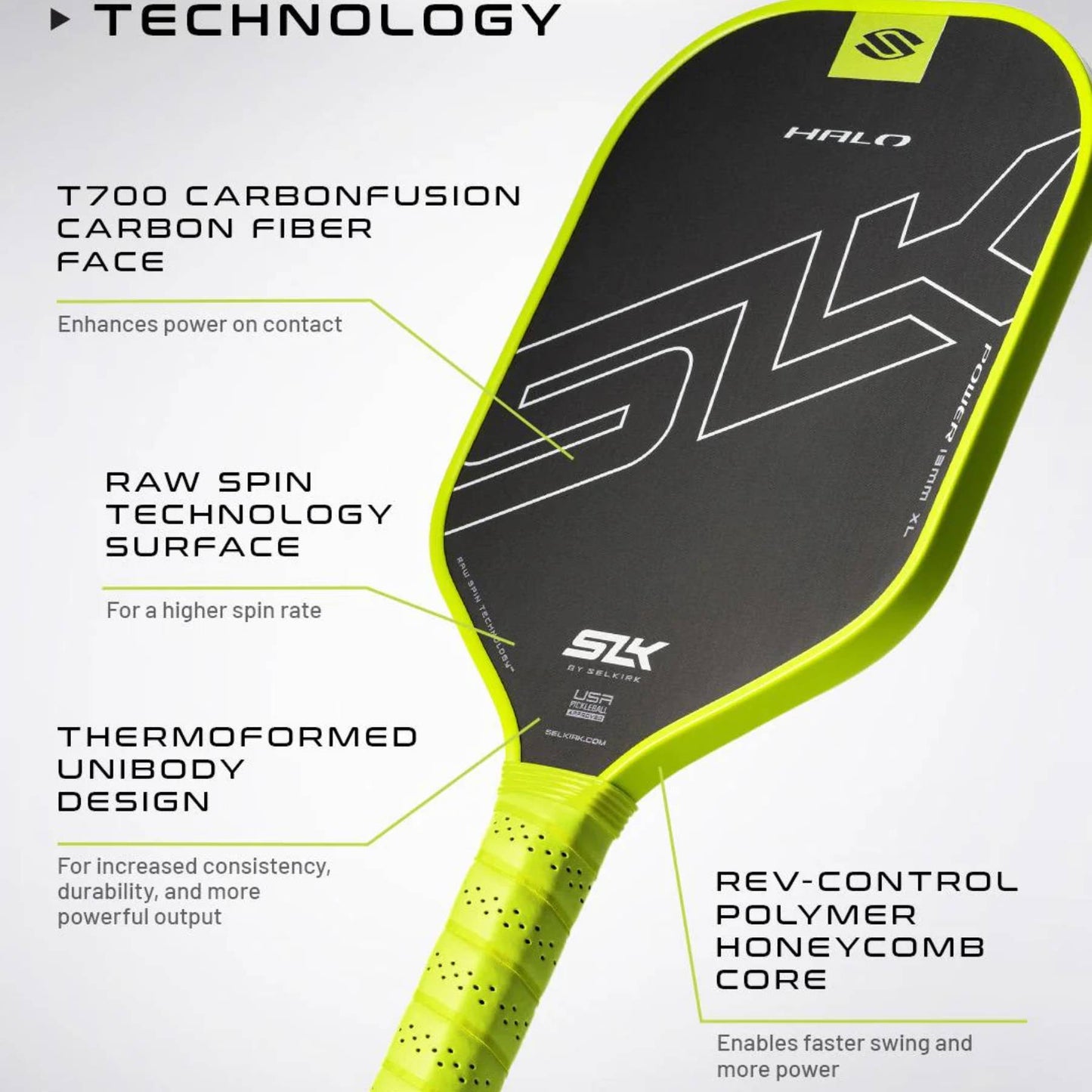 Selkirk SLK Halo Power Max - Demo Rental (S40) - RacquetGuys.ca