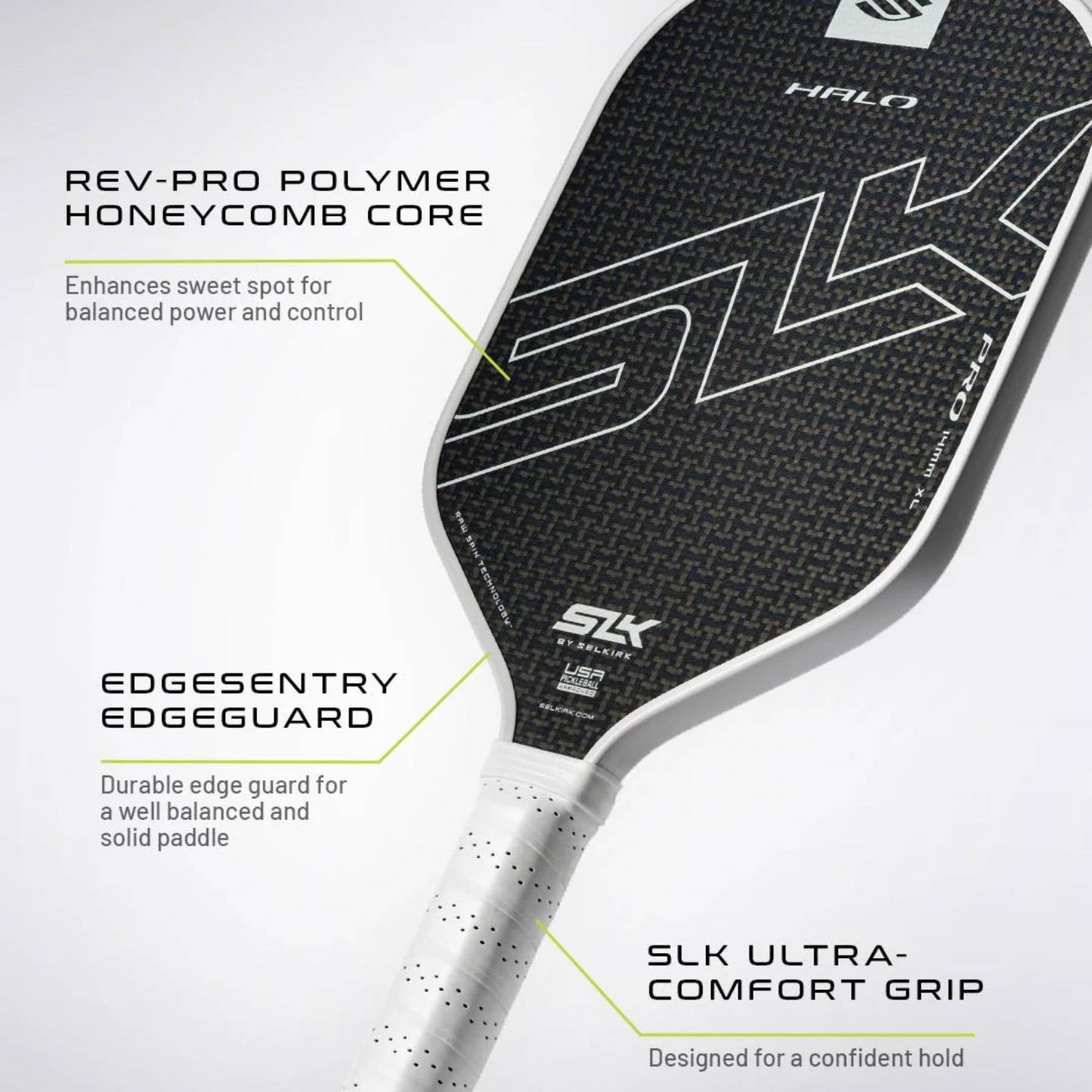 Selkirk SLK Halo Pro XL - Demo Rental (S39) - RacquetGuys.ca
