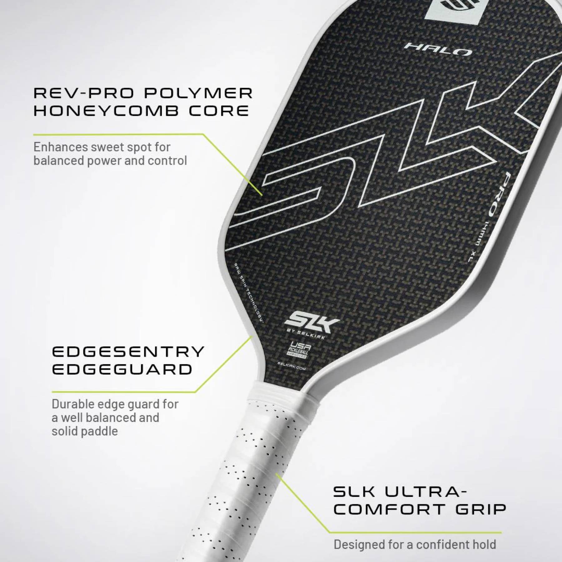 Selkirk SLK Halo Pro XL - Demo Rental (S39) - RacquetGuys.ca