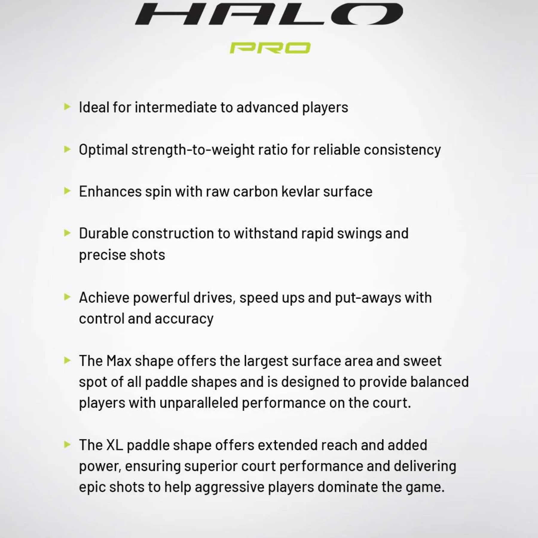 Selkirk SLK Halo Pro Max - Demo Rental (S38) - RacquetGuys.ca