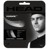 Head Hawk 16/1.30 Tennis String (Black)