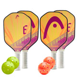 Head Extreme Elite Lite 4 Paddle Pickleball Bundle