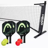 Head Extreme Tour 4 Paddle + Net Pickleball Bundle