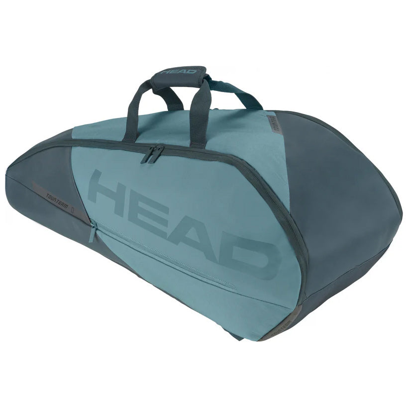Head Tour Racquet Bag M (Cyan/Blue) - RacquetGuys.ca