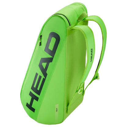 Head Extreme Tour M 6 Racquet Bag (Slime Green) - RacquetGuys.ca