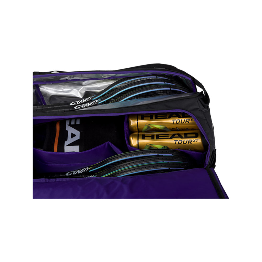 Head r-PET Gravity Duffel 12 Pack Racquet Bag (Black) – RacquetGuys.ca