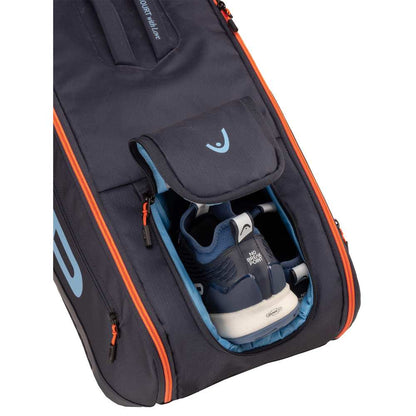 Head Pro L 9 Racquet Bag (Navy) - RacquetGuys.ca