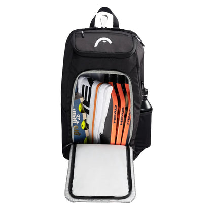 Head Pro Pickleball Backpack Bag (Black) - RacquetGuys.ca