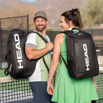 Head Pro Pickleball Backpack Bag (Black) - RacquetGuys.ca