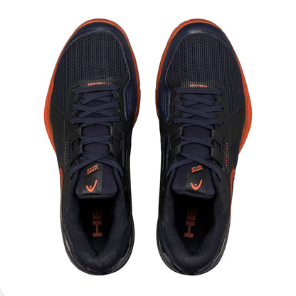 Head Sprint Pro 4.0 Men's Indoor Court Shoe (Dark Blue/Red)