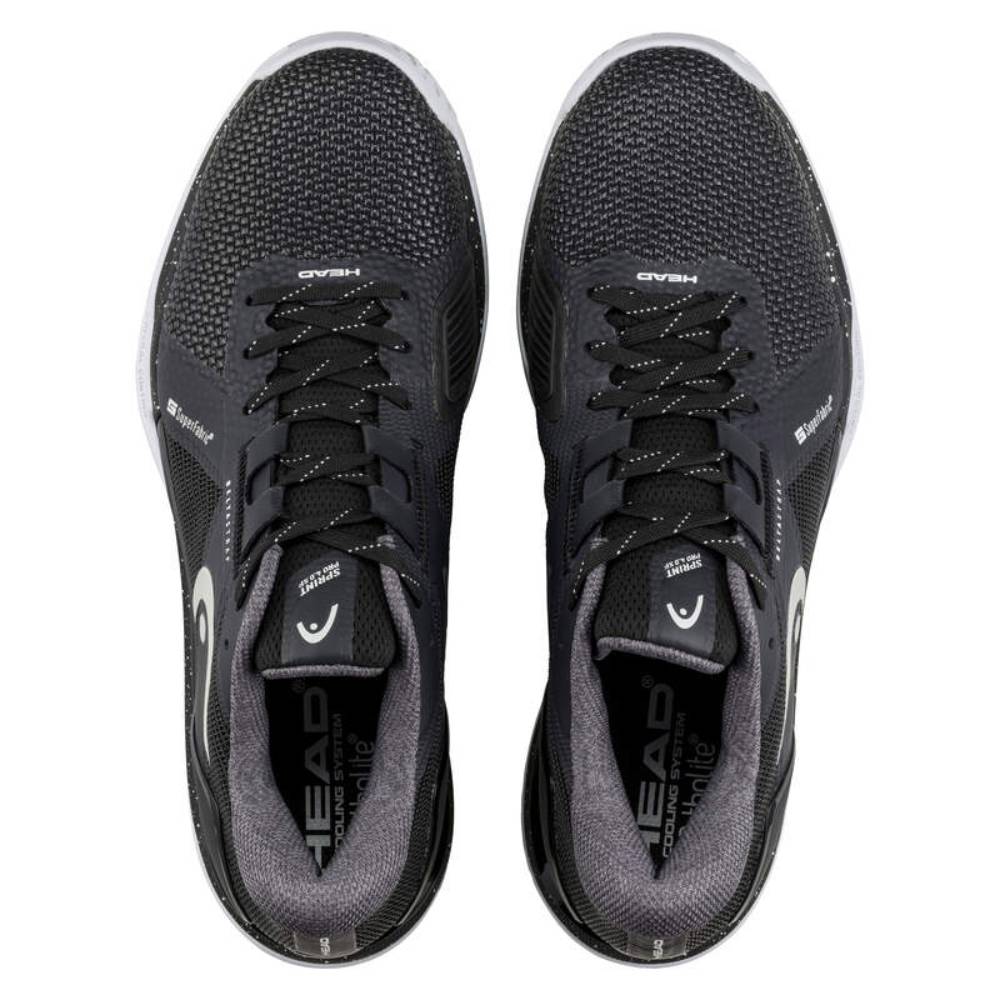 Head Sprint Pro 4.0 SF Men's Tennis Shoe (Black/White) - RacquetGuys.ca