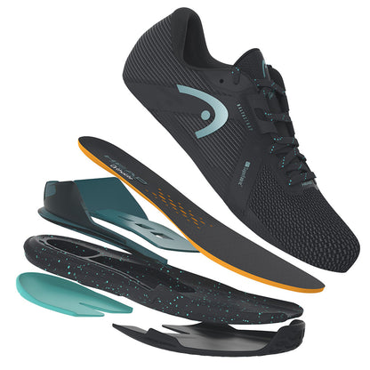 Head Sprint Pro 4.0 SF Men's Tennis Shoe (Black/White) - RacquetGuys.ca