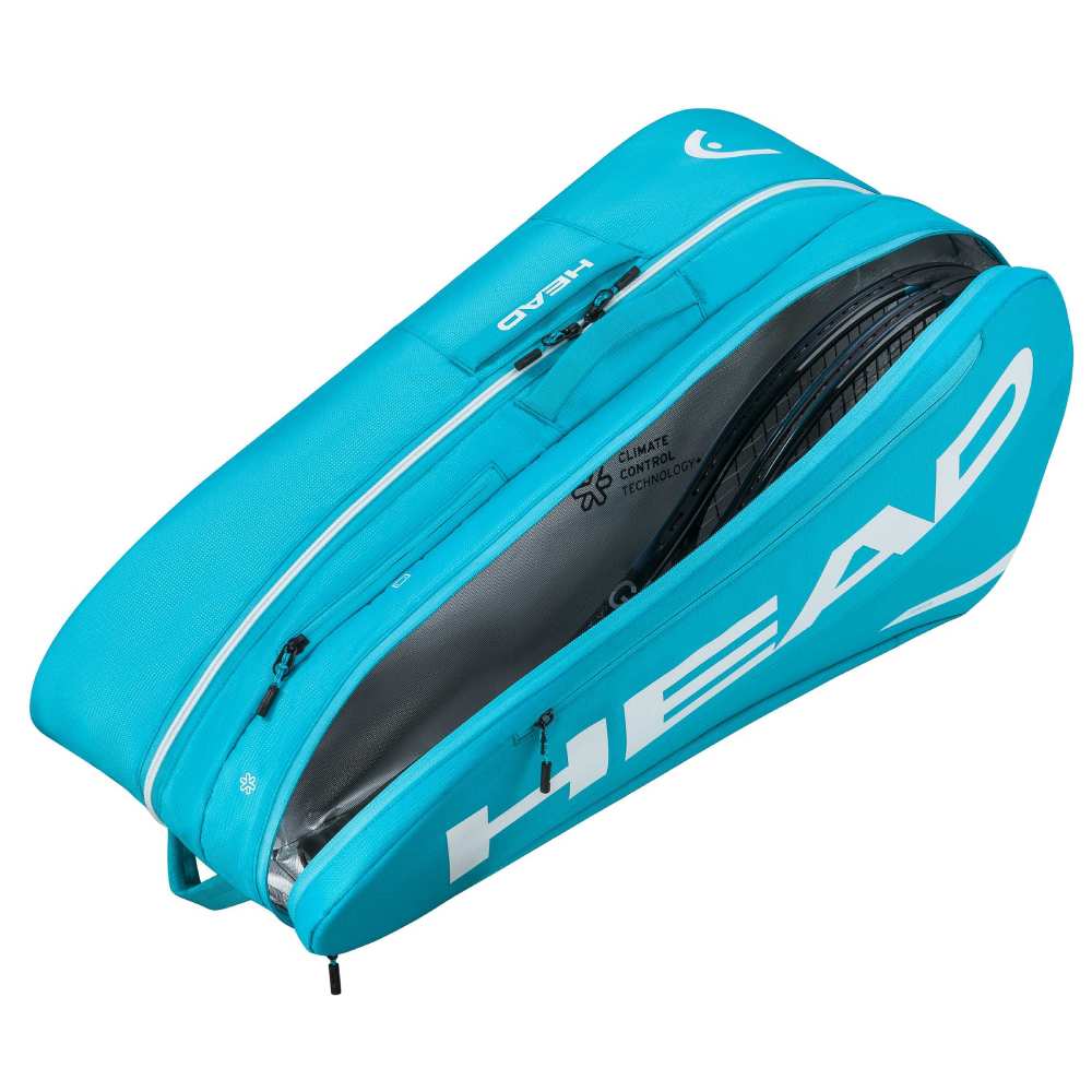 Head Tour L 9 Racquet Bag (Blue) - RacquetGuys.ca