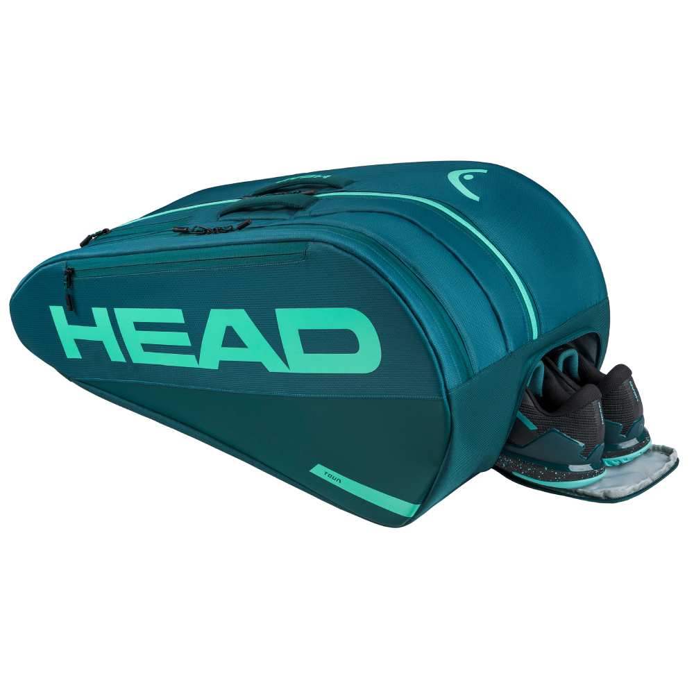 Head Tour L 9 Racquet Bag (Green) - RacquetGuys.ca