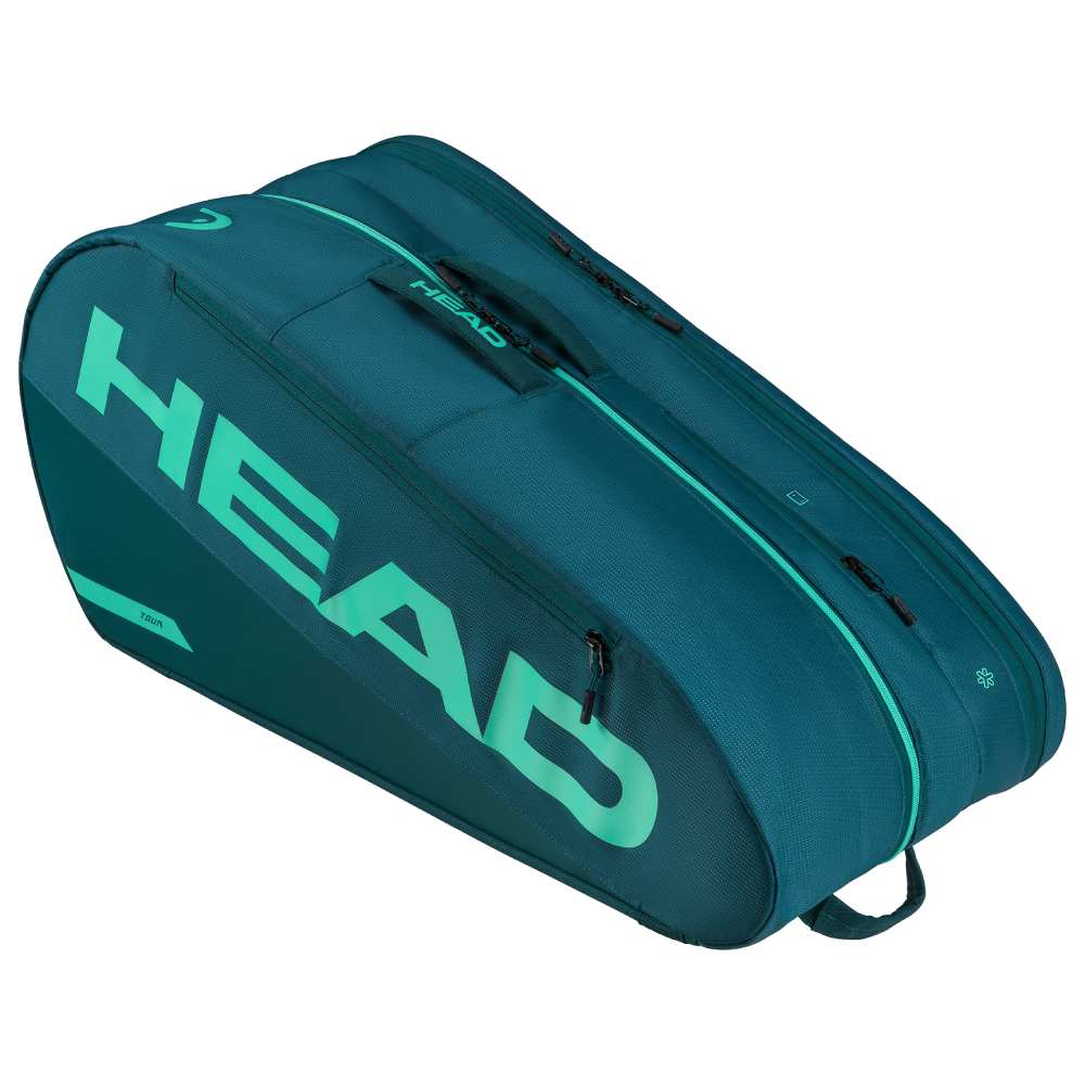 Head Tour L 9 Racquet Bag (Green) - RacquetGuys.ca