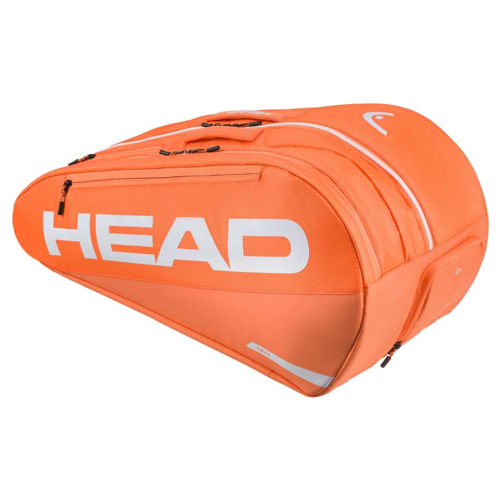 Head Tour L 9 Racquet Bag (Orange) - RacquetGuys.ca
