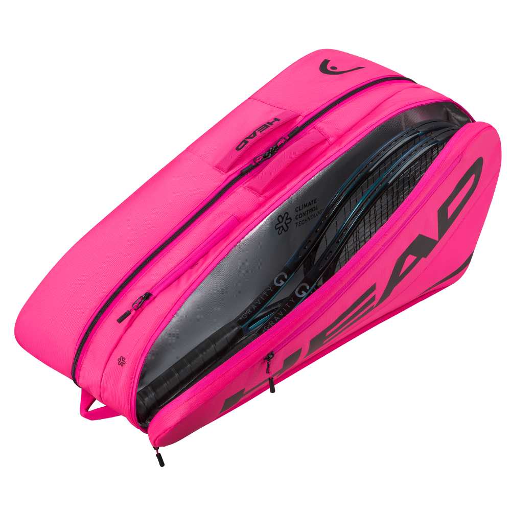 Head Tour L 9 Racquet Bag (Pink) - RacquetGuys.ca