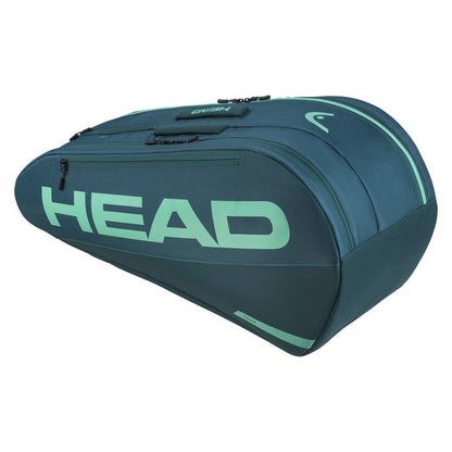 Head Tour M 6 Racquet Bag (Green) - RacquetGuys.ca
