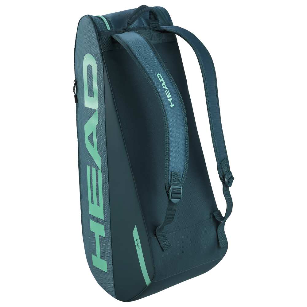 Head Tour M 6 Racquet Bag (Green) - RacquetGuys.ca