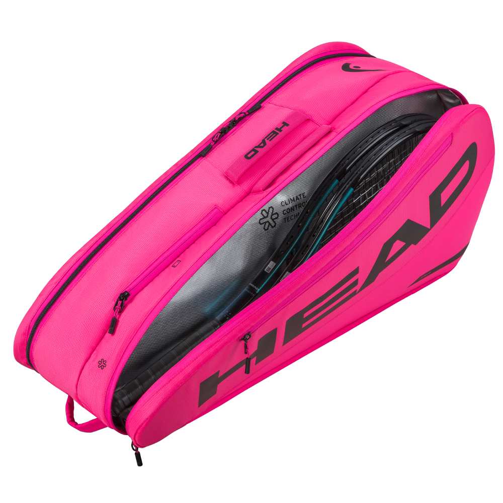 Head Tour M 6 Racquet Bag (Pink) - RacquetGuys.ca