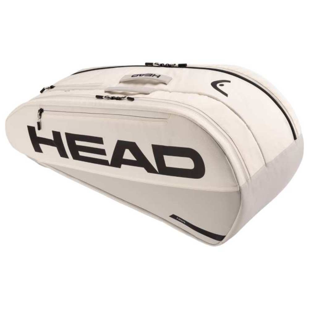 Head Tour M 6 Racquet Bag (White) - RacquetGuys.ca