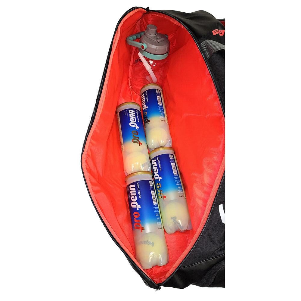 Head Tour Team Monstercombi 12 Racquet Bag (Black/Orange) - RacquetGuys.ca