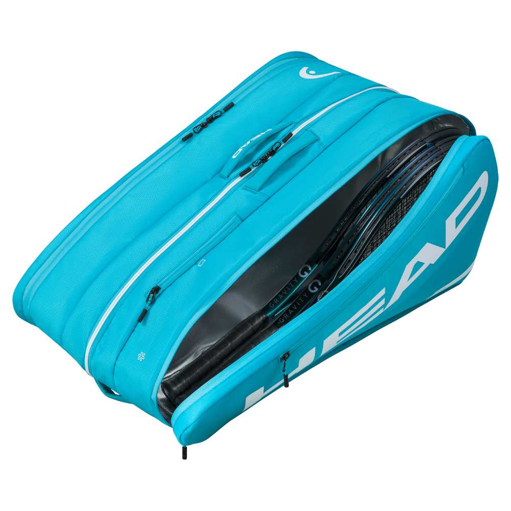 Head Tour XL 12 Racquet Bag (Blue) - RacquetGuys.ca