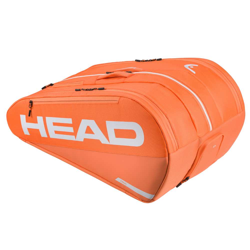 Head Tour XL 12 Racquet Bag (Orange) - RacquetGuys.ca