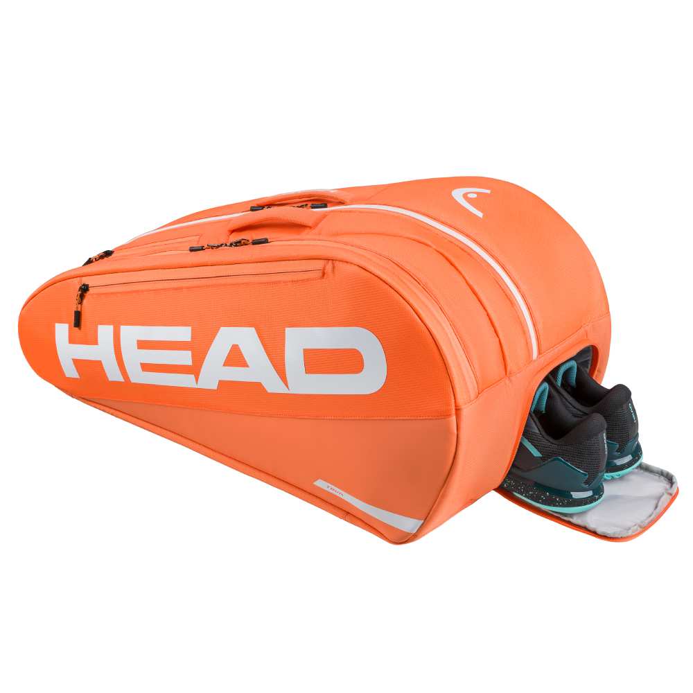 Head Tour XL 12 Racquet Bag (Orange) - RacquetGuys.ca