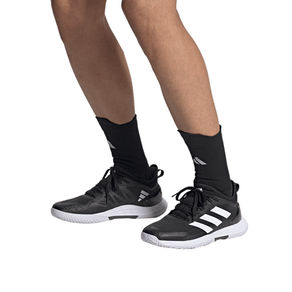 adidas Adizero Ubersonic 4 Men's Tennis Shoe (Black/White) - RacquetGuys.ca